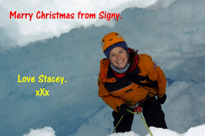 Stacey down at Signy